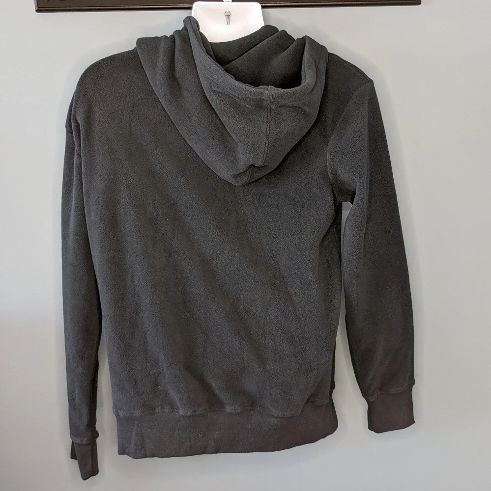 NWT Sovereign Code (Nordstrom) Men's All Fleece Navy Blue Hoodie - Picture 4 of 6